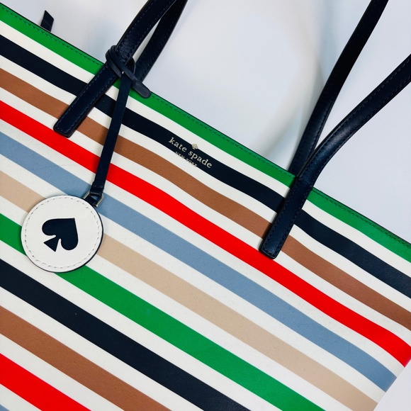 Kate Spade Striped Tanya Tote - Picture 3 of 7